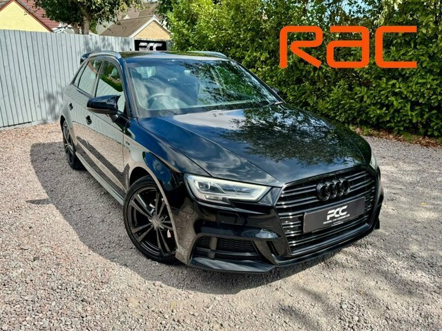 Audi A3 2018 1.6 Tdi 30 S Line Sportback Black