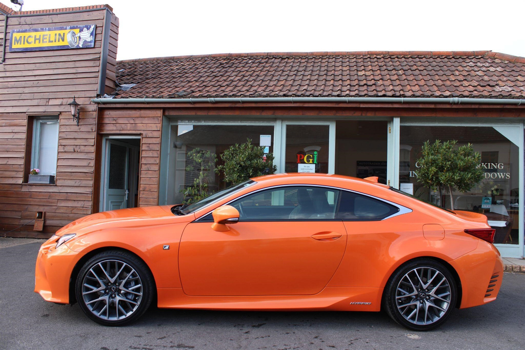 Lexus RC Red #11