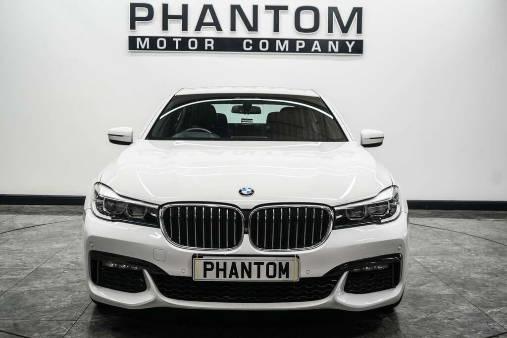 BMW 7 Series M Sport White #2
