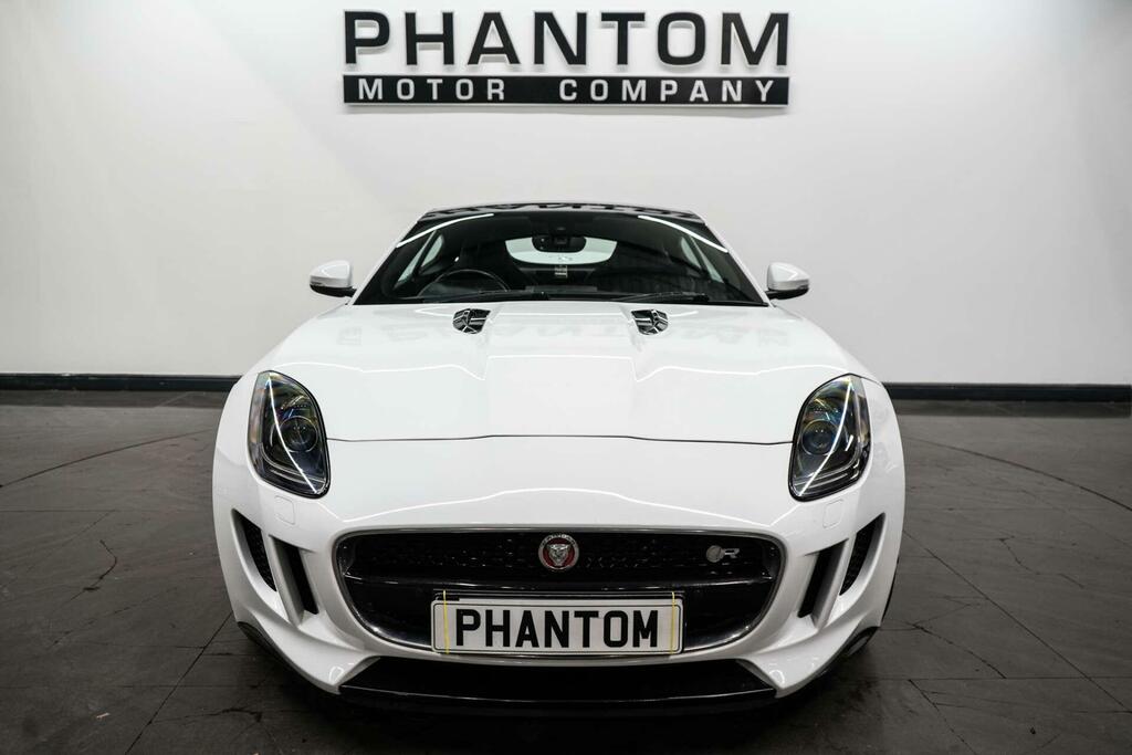 Jaguar F-Type R White #6