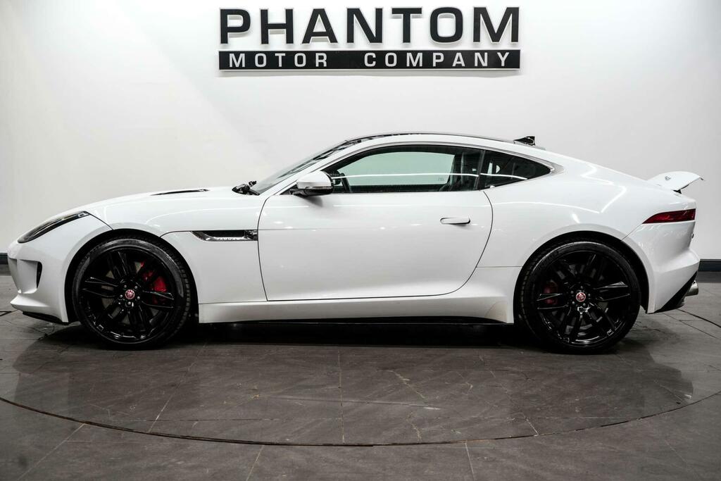 Jaguar F-Type R White #4