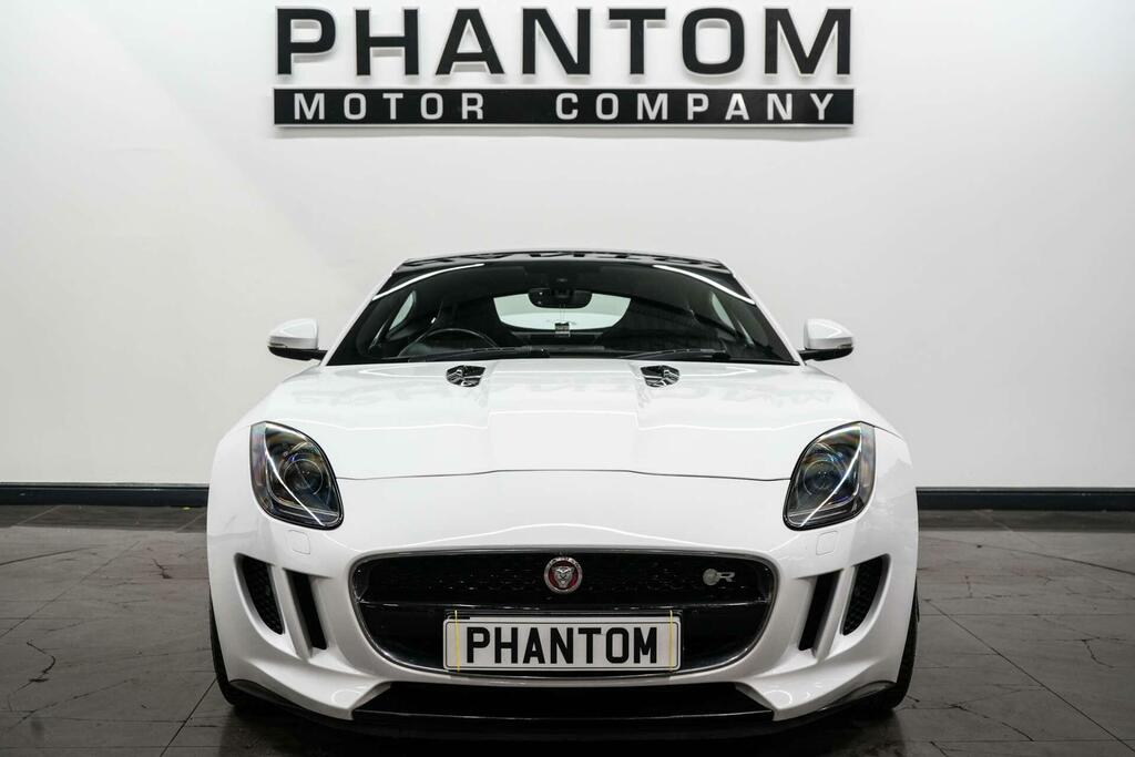 Jaguar F-Type R White #3