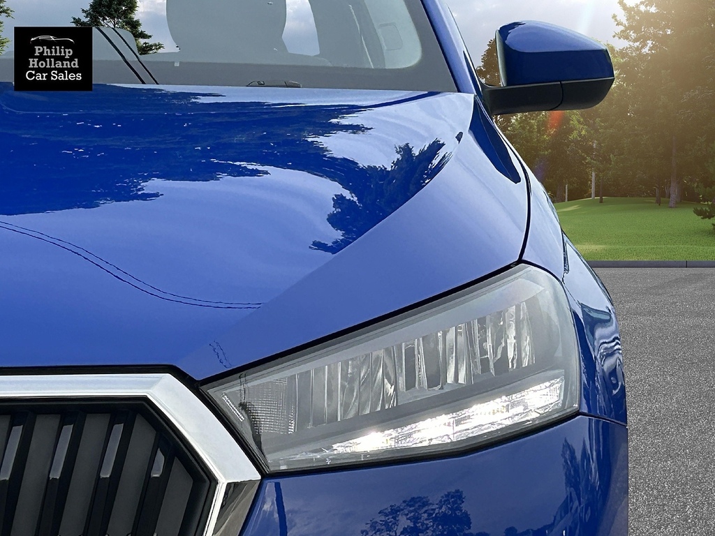 Skoda Fabia Hatchback FL72VRJ Blue #3