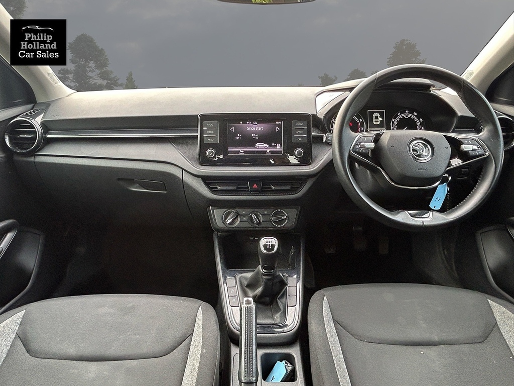 Skoda Fabia Hatchback FL72VRJ Blue #6