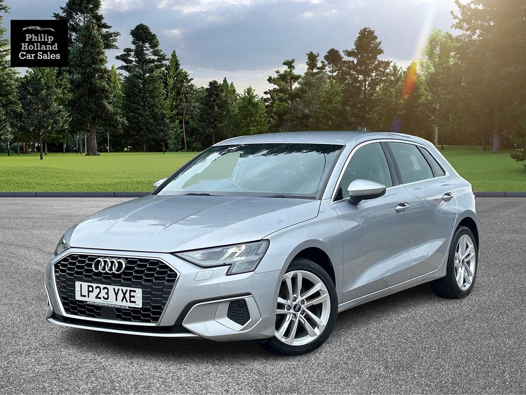 Audi A3 Hatchback LP23YXE Silver