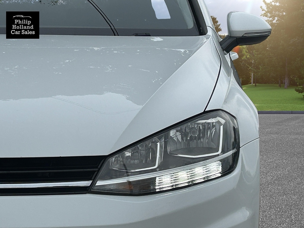 Volkswagen Golf Match Tdi Dsg CF68ZHJ White #3