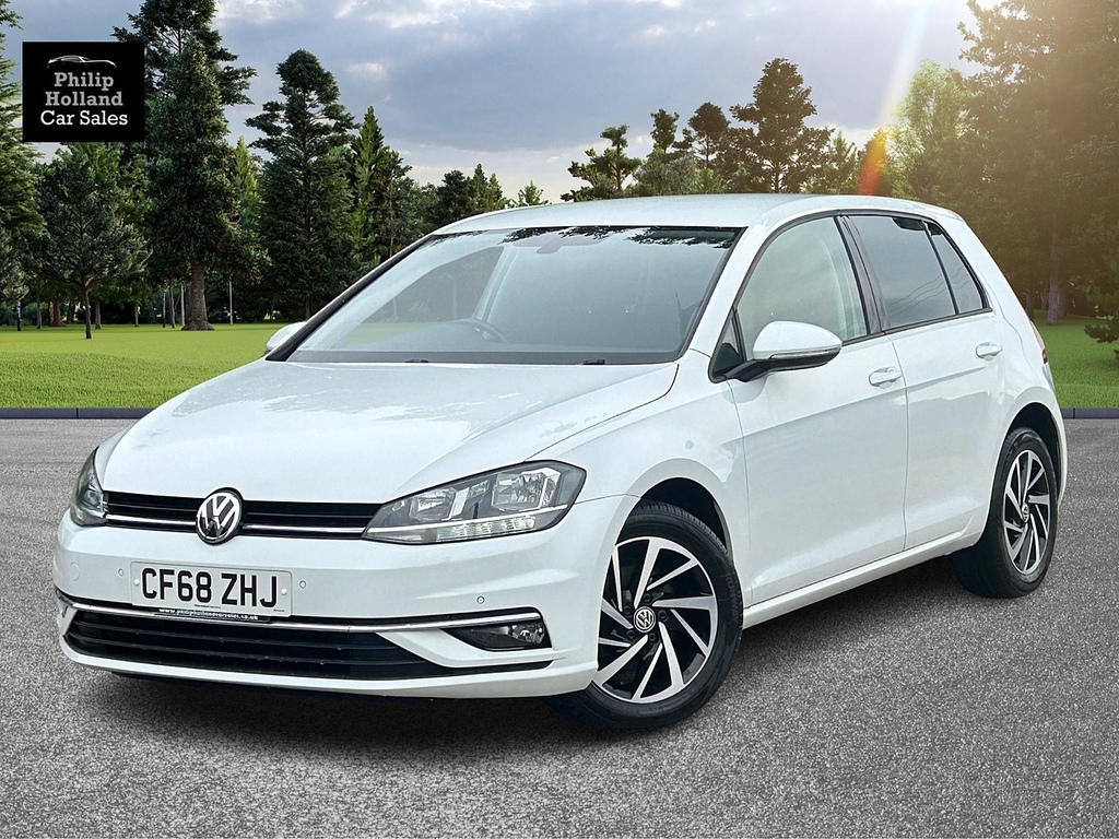 Volkswagen Golf Match Tdi Dsg White