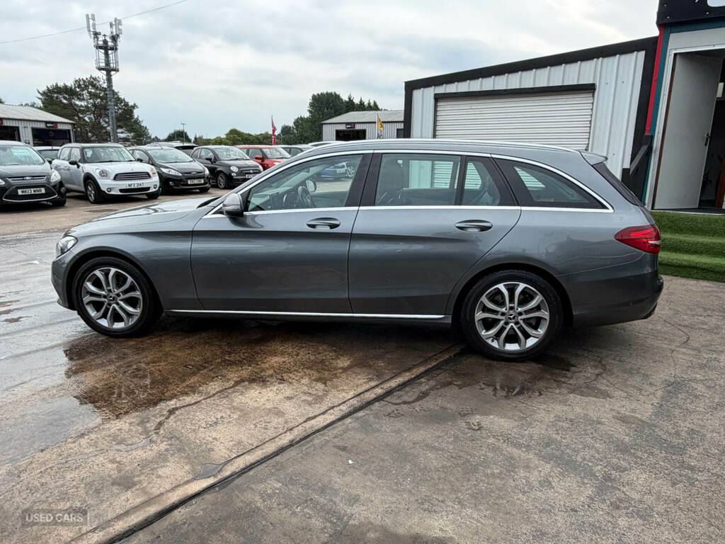 Mercedes-Benz C Class C200d Sport NG66UOY Grey #2