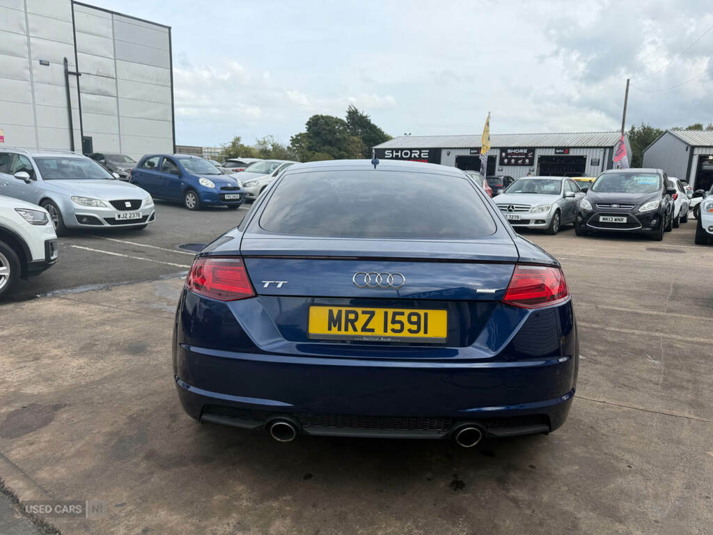 Audi TT 2.0 Tdi Ultra Black Edition MRZ1591 Blue #6