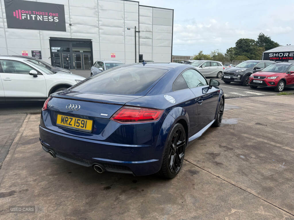 Audi TT 2.0 Tdi Ultra Black Edition MRZ1591 Blue #5