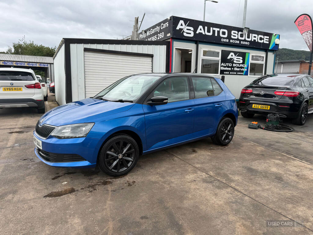 Skoda Fabia 1.0 Tsi Colour Edition BN67OUL Blue #3