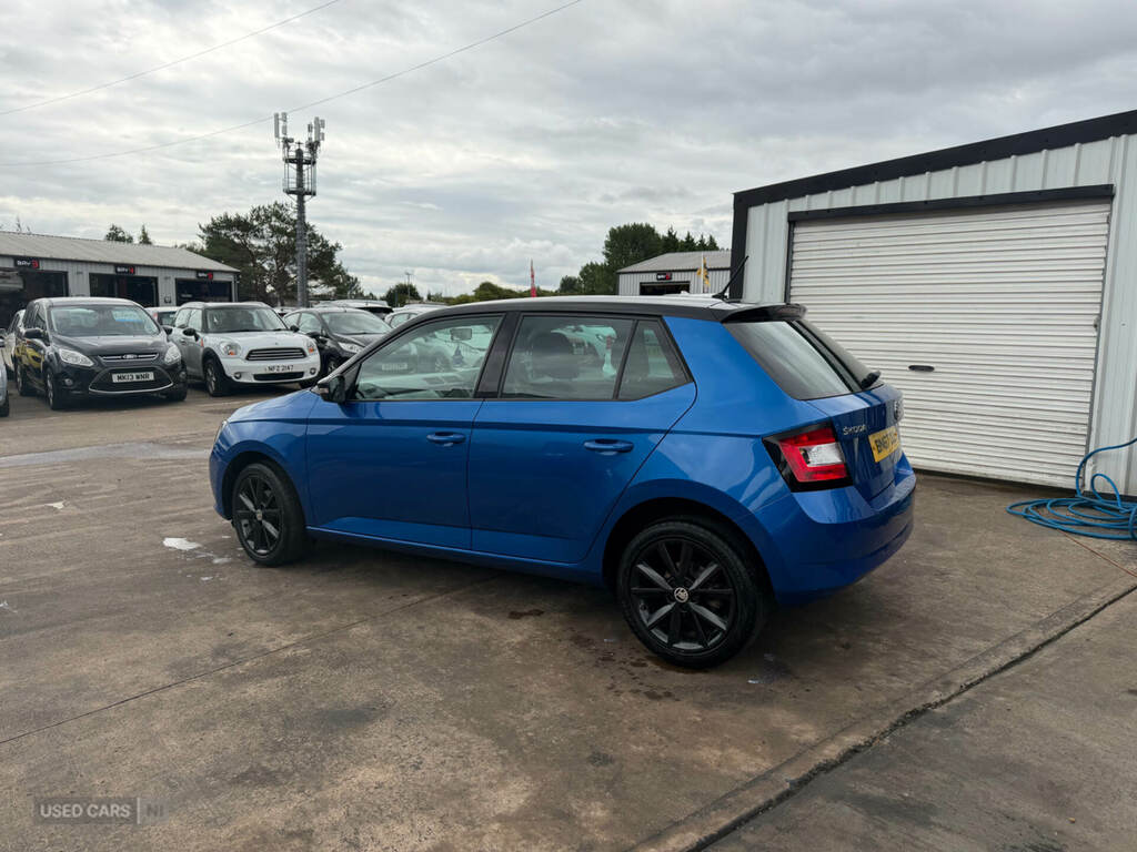 Skoda Fabia 1.0 Tsi Colour Edition BN67OUL Blue #5