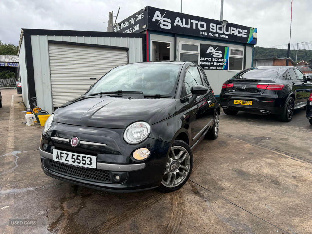 Fiat 500 1.2 Bydiesel 3dr Black
