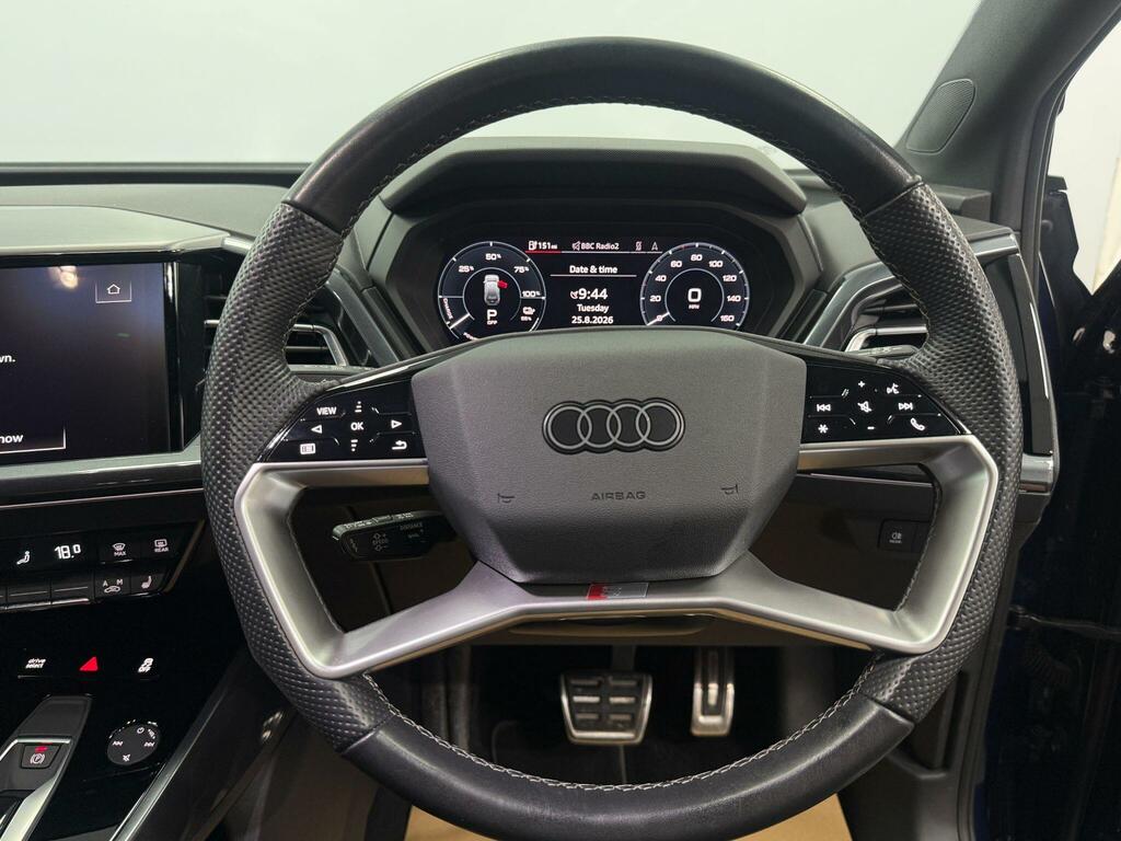 Audi Q4 E Tron 150Kw 40 82Kwh S Line FH23BXG Blue #6