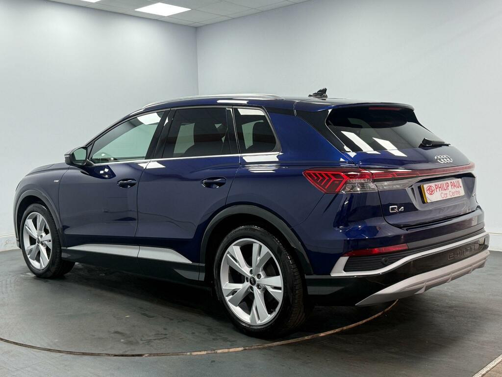 Audi Q4 E Tron 150Kw 40 82Kwh S Line FH23BXG Blue #4