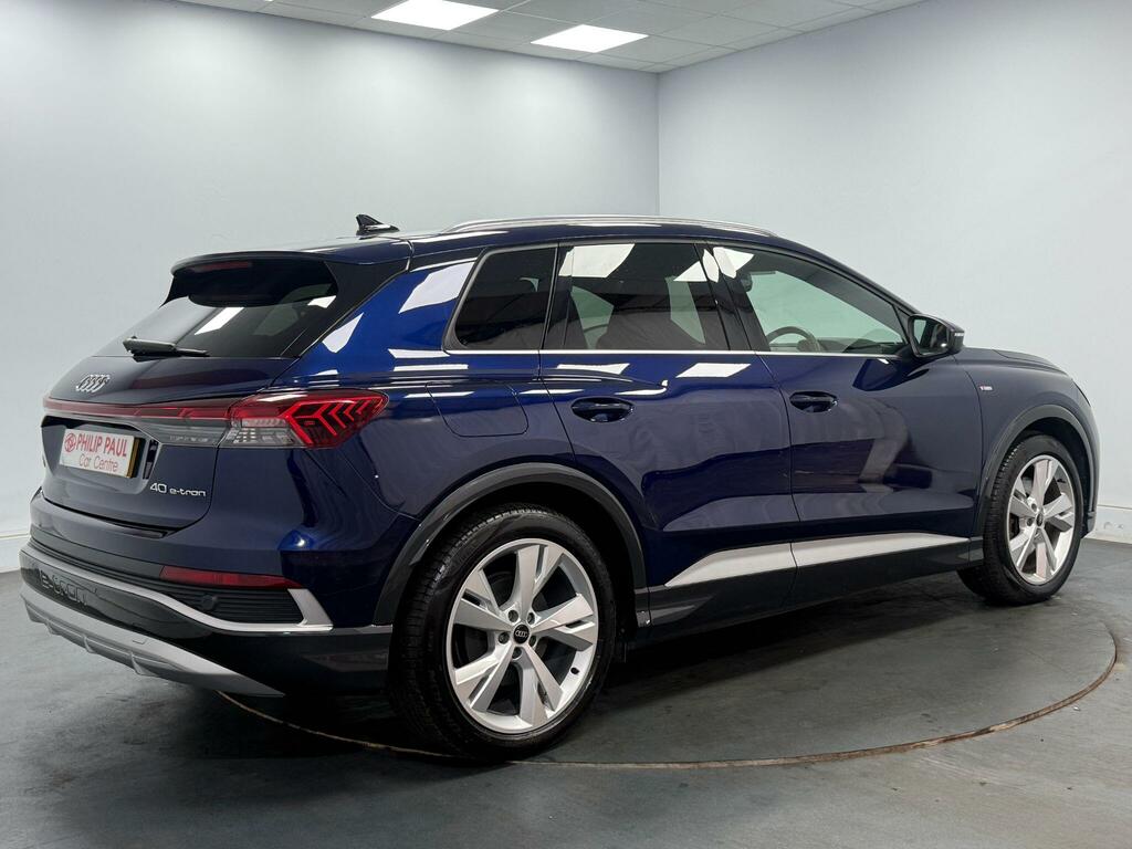 Audi Q4 E Tron 150Kw 40 82Kwh S Line FH23BXG Blue #5