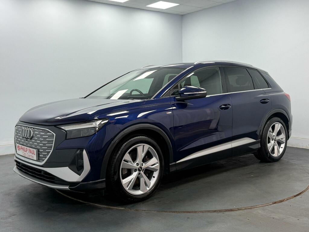 Audi Q4 E Tron 150Kw 40 82Kwh S Line FH23BXG Blue #3