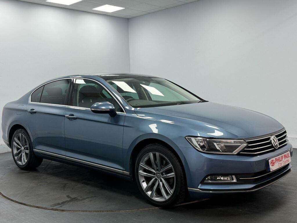 Volkswagen Passat 2.0 Tdi Gt Dsg Panoramic Roof Blue