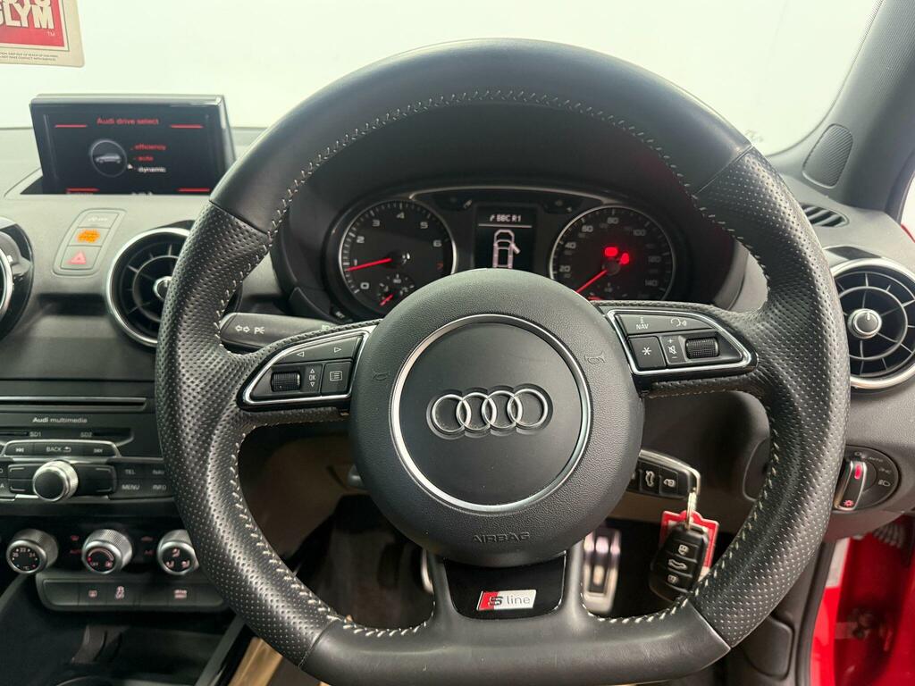 Audi A1 1.4 Tfsi 150 Black Edition YJ66MGS Red #6