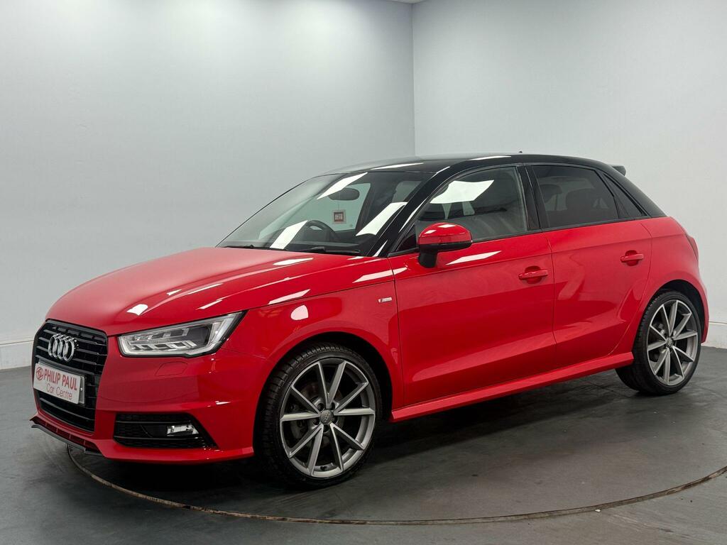 Audi A1 1.4 Tfsi 150 Black Edition YJ66MGS Red #4
