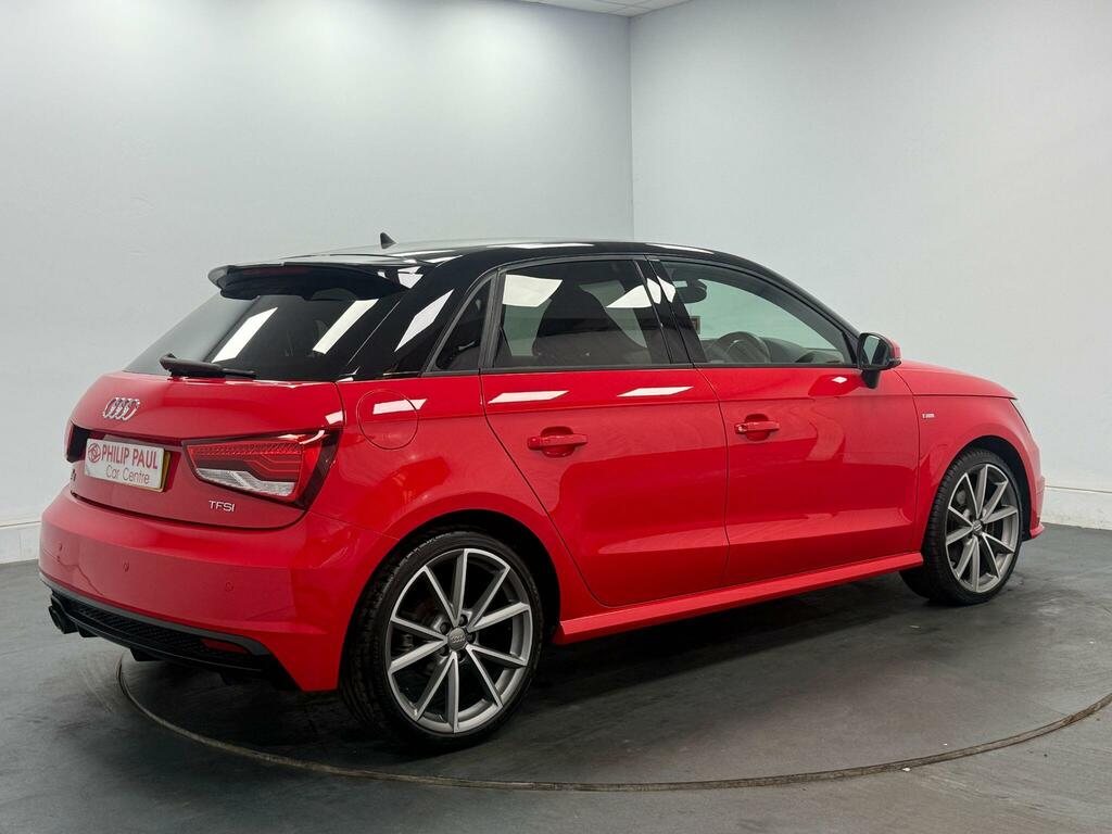 Audi A1 1.4 Tfsi 150 Black Edition YJ66MGS Red #3
