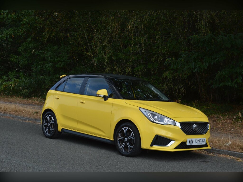 MG MG3 1.5 Vti-tech Exclusive Hatchback CV68JEO Yellow #6