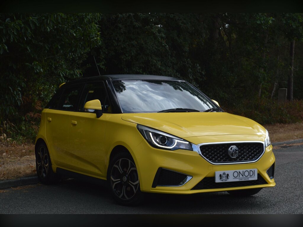 MG MG3 1.5 Vti-tech Exclusive Hatchback CV68JEO Yellow #2