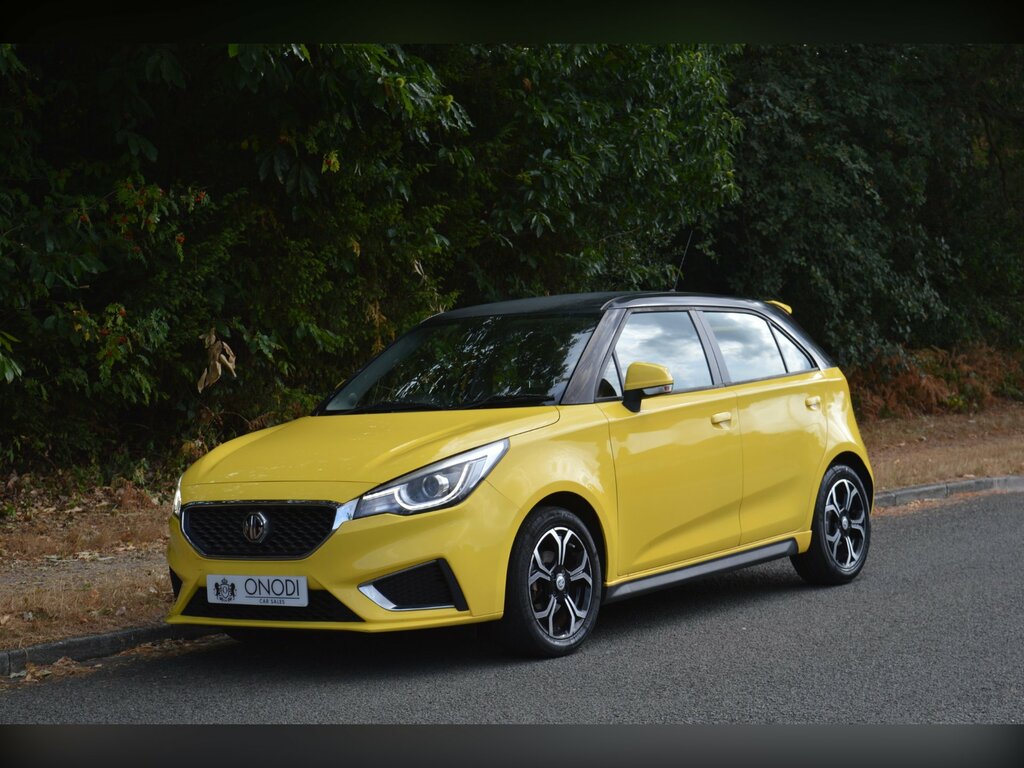 MG MG3 1.5 Vti-tech Exclusive Hatchback CV68JEO Yellow #3