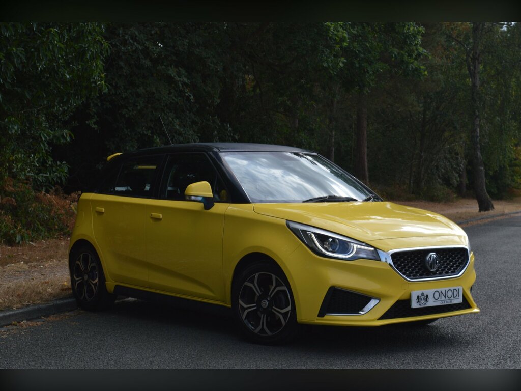 MG MG3 1.5 Vti-tech Exclusive Hatchback Yellow