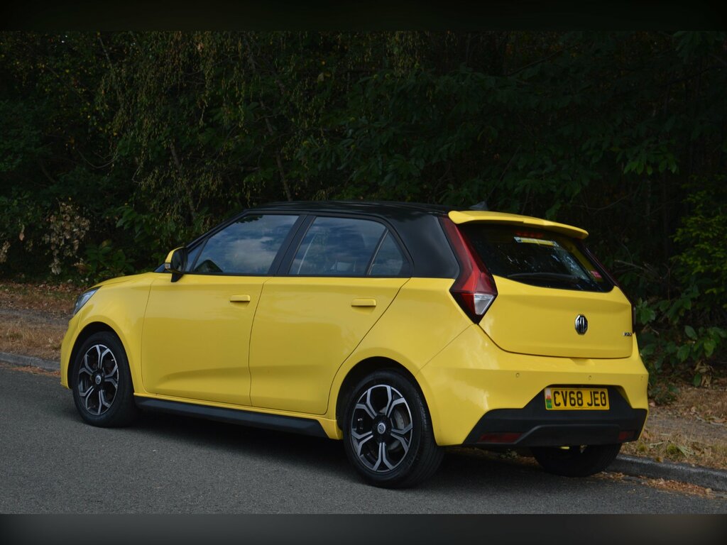 MG MG3 1.5 Vti-tech Exclusive Hatchback CV68JEO Yellow #5