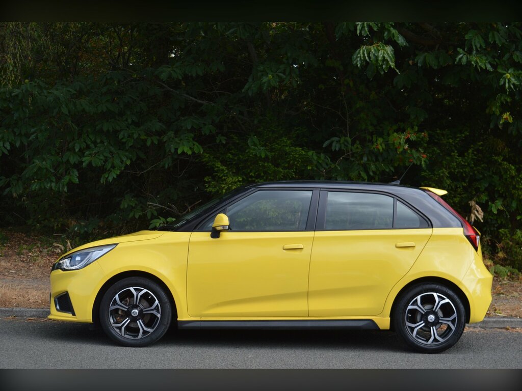 MG MG3 1.5 Vti-tech Exclusive Hatchback CV68JEO Yellow #4