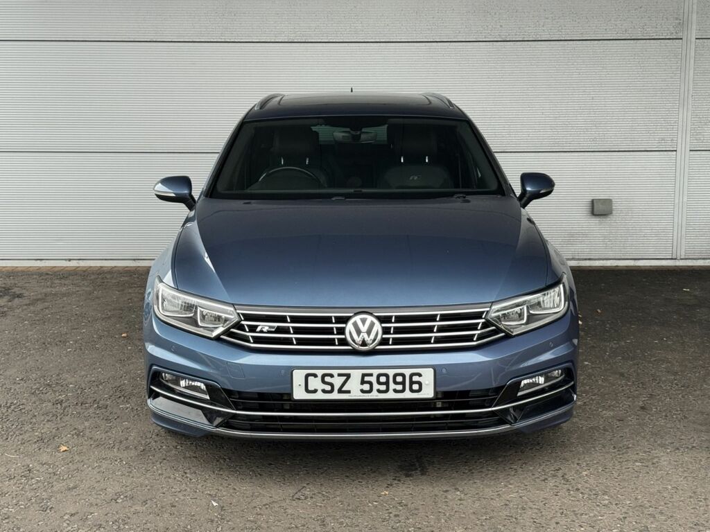 Volkswagen Passat Estate 2.0 Tdi R Line 150 Bhp CSZ5996 Blue #2