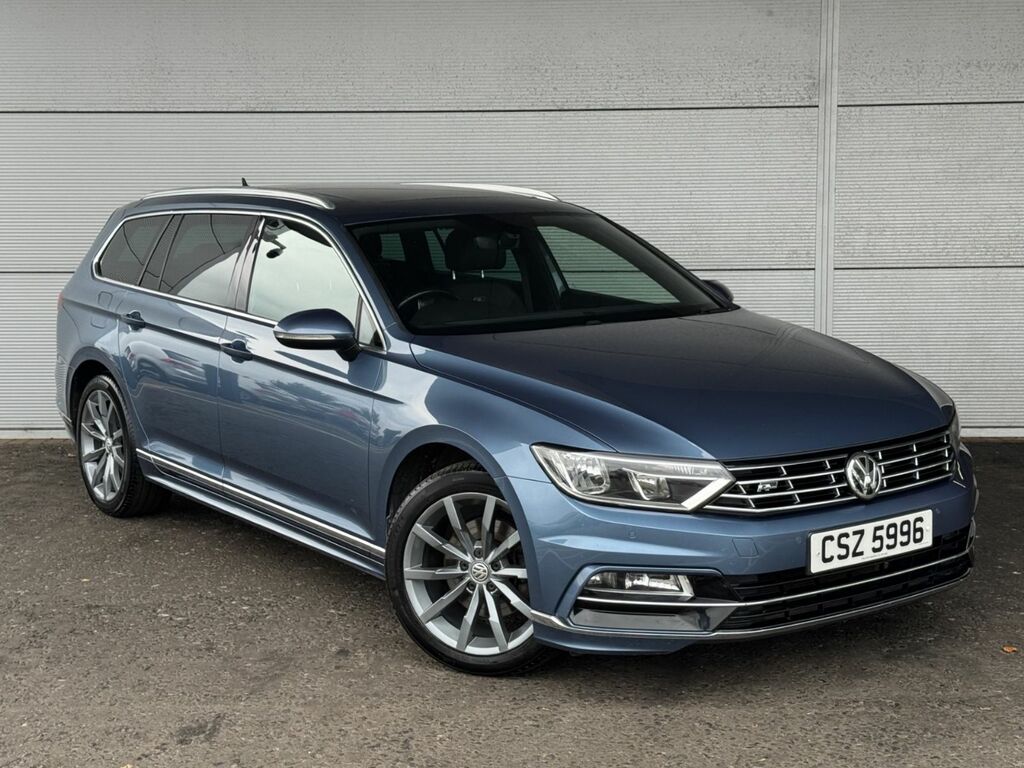 Volkswagen Passat Estate 2.0 Tdi R Line 150 Bhp Blue