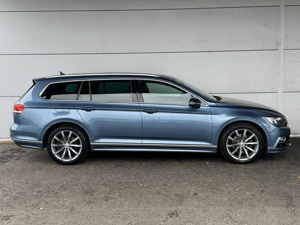Volkswagen Passat Estate 2.0 Tdi R Line 150 Bhp CSZ5996 Blue #3