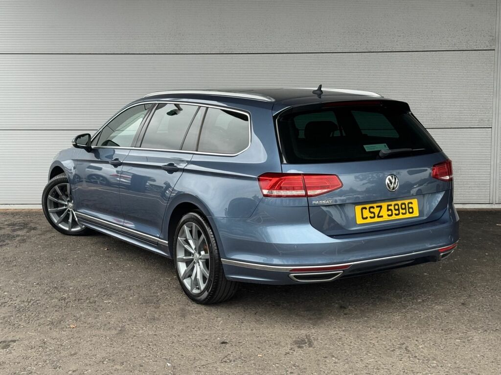 Volkswagen Passat Estate 2.0 Tdi R Line 150 Bhp CSZ5996 Blue #5
