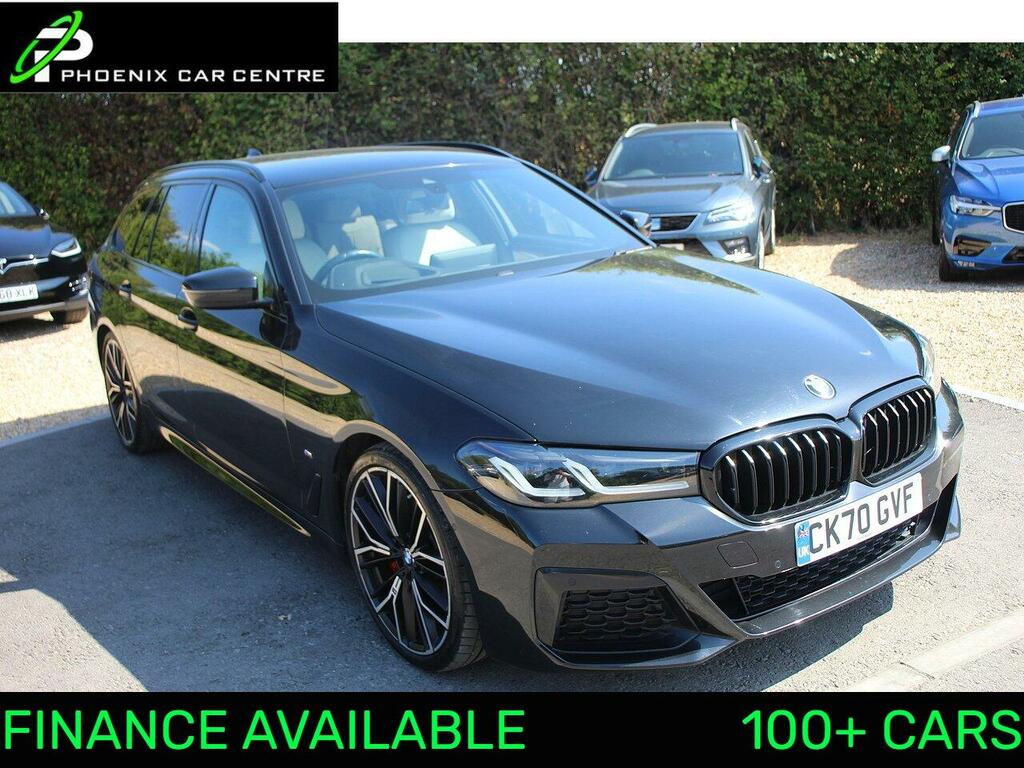 BMW 5 Series 520D M Sport Touring Blue