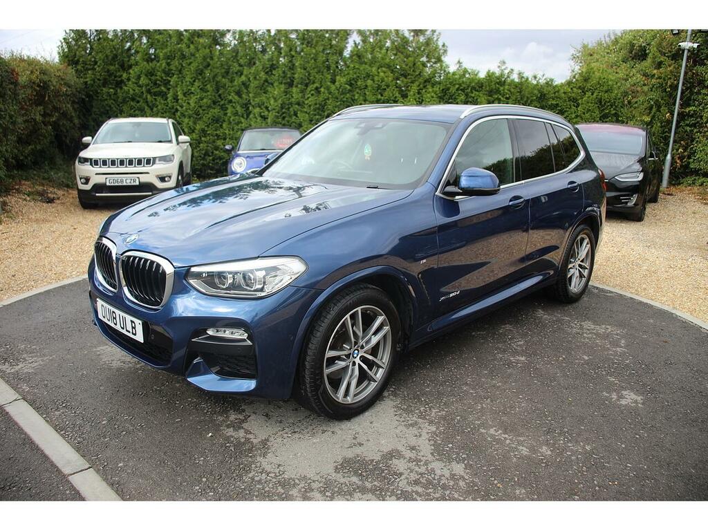 BMW X3 Suv Blue #3