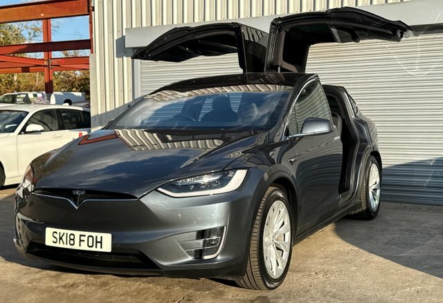 Tesla Model X Dual Motor 4Wde SK18FOH Grey #3