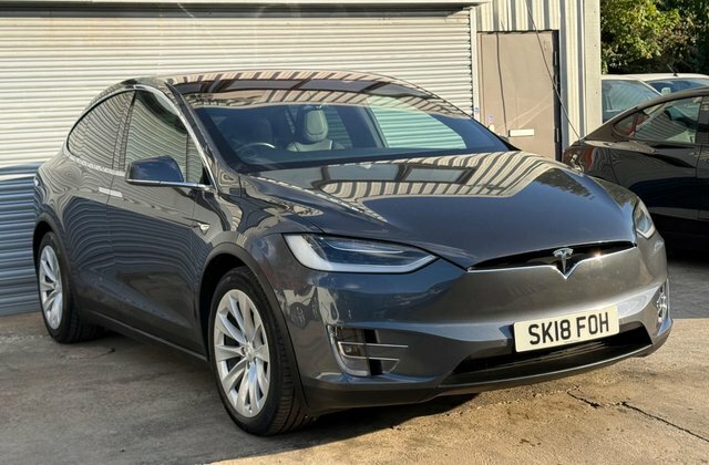 Tesla Model X Dual Motor 4Wde SK18FOH Grey #5