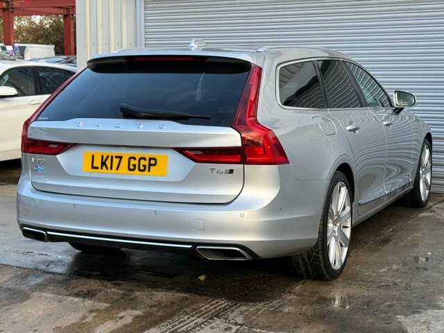 Volvo V90 T6 R-design Plus Estate Silver #5