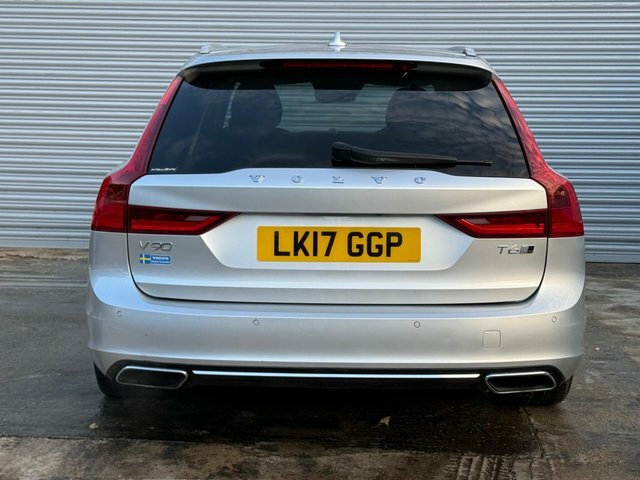 Volvo V90 T6 R-design Plus Estate Silver #4