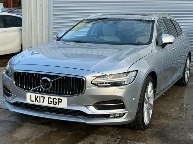 Volvo V90 T6 R-design Plus Estate Silver #2