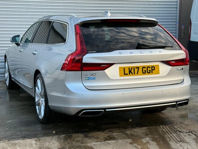 Volvo V90 T6 R-design Plus Estate Silver #3