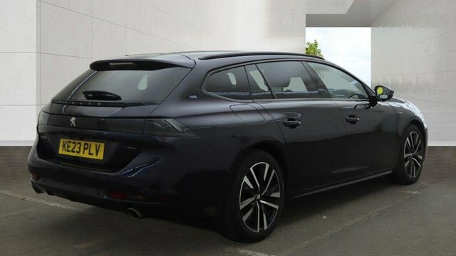 Peugeot 508 SW 12.4Kwh Gt E-eat Euro KE23PLV Blue #4