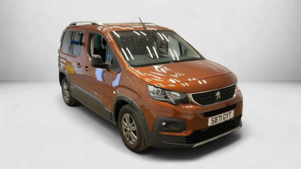 Peugeot Rifter Horizon Hdi 9,000 Miles Wheelchair Accessible Ve Brown