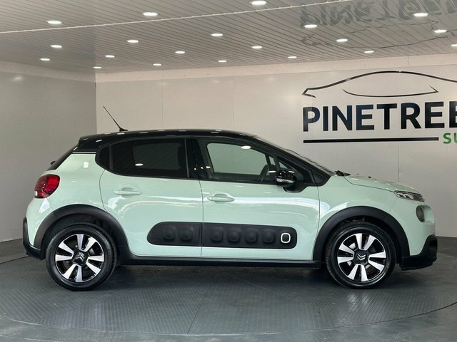 Citroen C3 1.2 Puretech Flair Plus Hatchback Eat6 BD69RPV Green #5