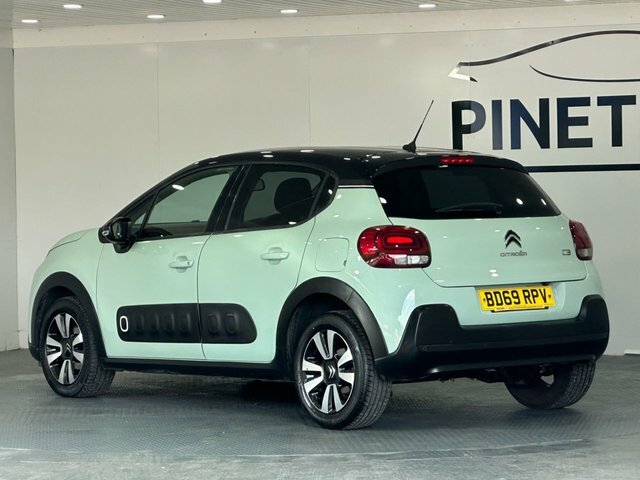 Citroen C3 1.2 Puretech Flair Plus Hatchback Eat6 BD69RPV Green #6