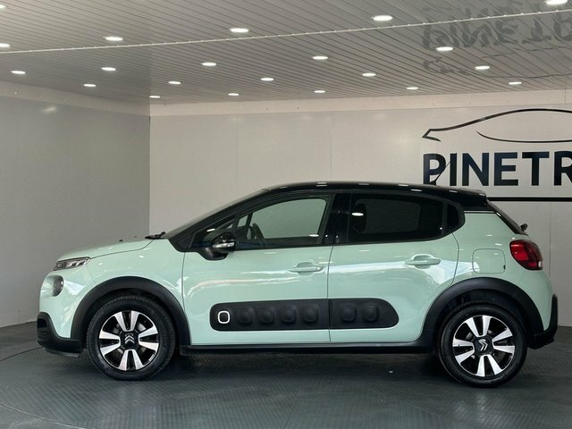 Citroen C3 1.2 Puretech Flair Plus Hatchback Eat6 BD69RPV Green #4