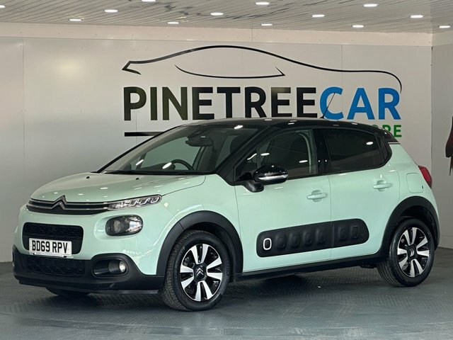 Citroen C3 1.2 Puretech Flair Plus Hatchback Eat6 BD69RPV Green #3