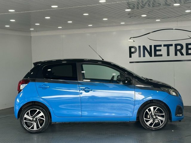 Peugeot 108 1.2 Puretech Allure Hatchback Eu HJ65VYT Blue #5